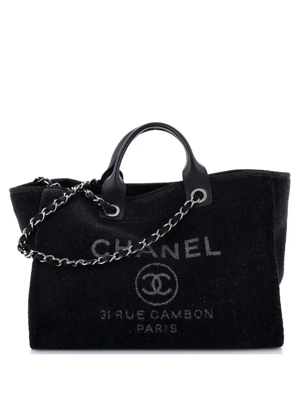 Chanel Deauville Tote Lurex Boucle #299260C34B